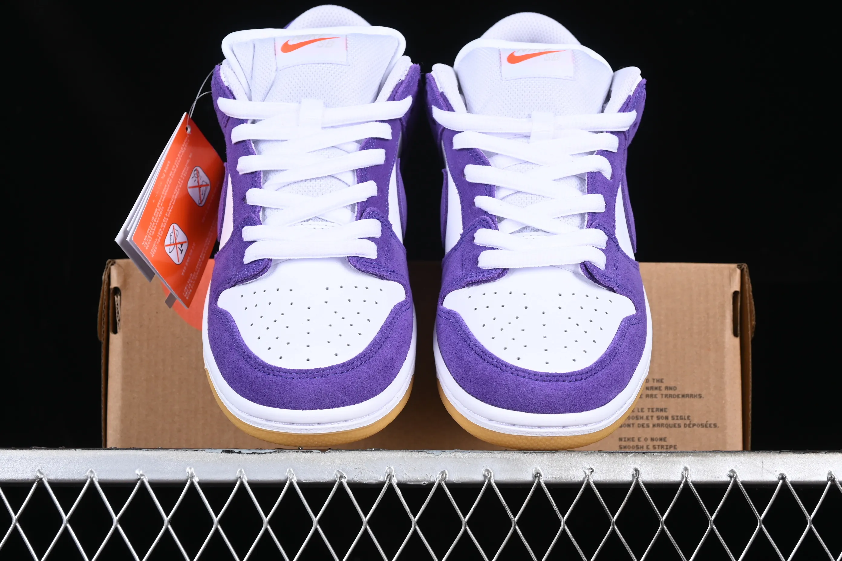 All categories Nk SB Dunk series Nk SB Dunk Low low-top sneakers M version pure original Nk SB Dunk Low Pro ISO "Purple Suede" wicked purple color SB low-top casual sneakers DV5464-500